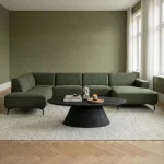 Outlet HUUS Bank Denemarken – Chaise Longue + Ottoman + 2,5-zits