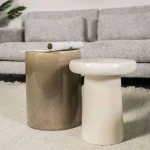 Hot HUUS Bijzettafel Glaze Crême