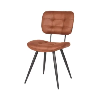 Outlet HUUS Eetkamerstoel Gus (per 2 Stuks) Antraciet