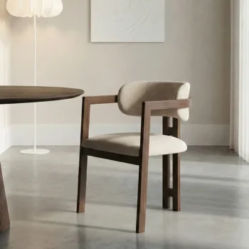 Sale HUUS Eetkamerstoel Japandi – Armleuning