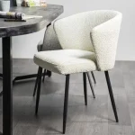 Hot HUUS Eetkamerstoel Santos Zwart