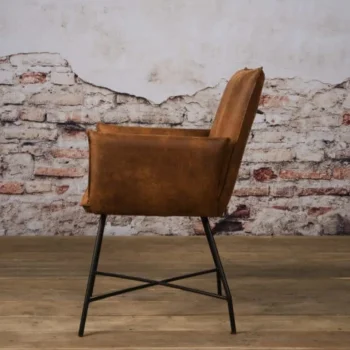 Online HUUS Eetkamerstoel Tim Met Armleuningen