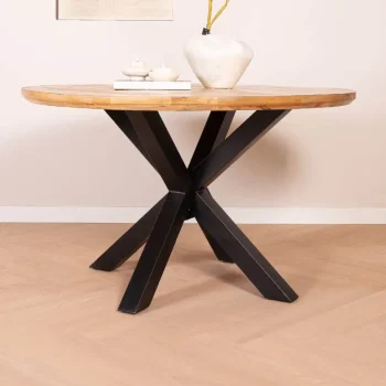 Fashion HUUS Eettafel Jens – Rond Naturel