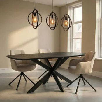 Sale HUUS Eettafel Madrid Curved