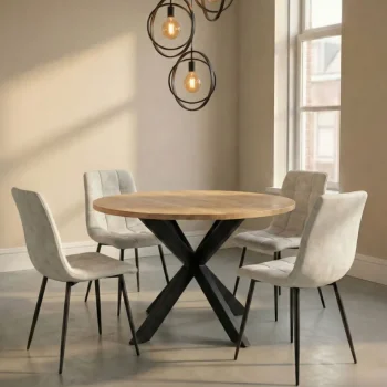 Discount HUUS Eettafel Madrid Rond