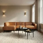 Fashion HUUS Hoekbank Statement Cognac