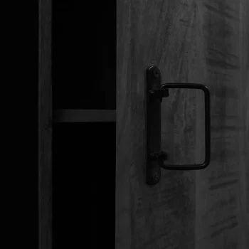 Best HUUS Kast Britt Zwart Hoog