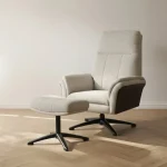 Online HUUS Relaxfauteuil Zenza + Hocker