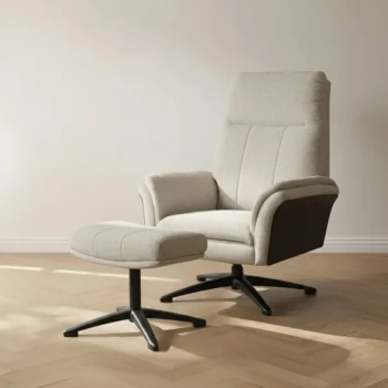 Online HUUS Relaxfauteuil Zenza + Hocker