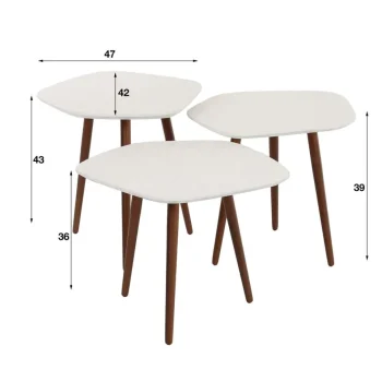 Discount HUUS Salontafelset Chelsy