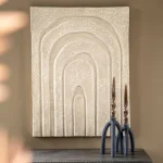 Best HUUS Wanddecoratie Echo Zwart